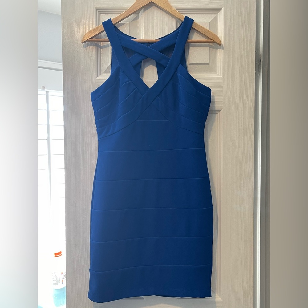 Blue Cocktail Dress